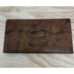 Florida Gators Checkbook Holder Officially Licensed‎ Collegiate  Leather New #28